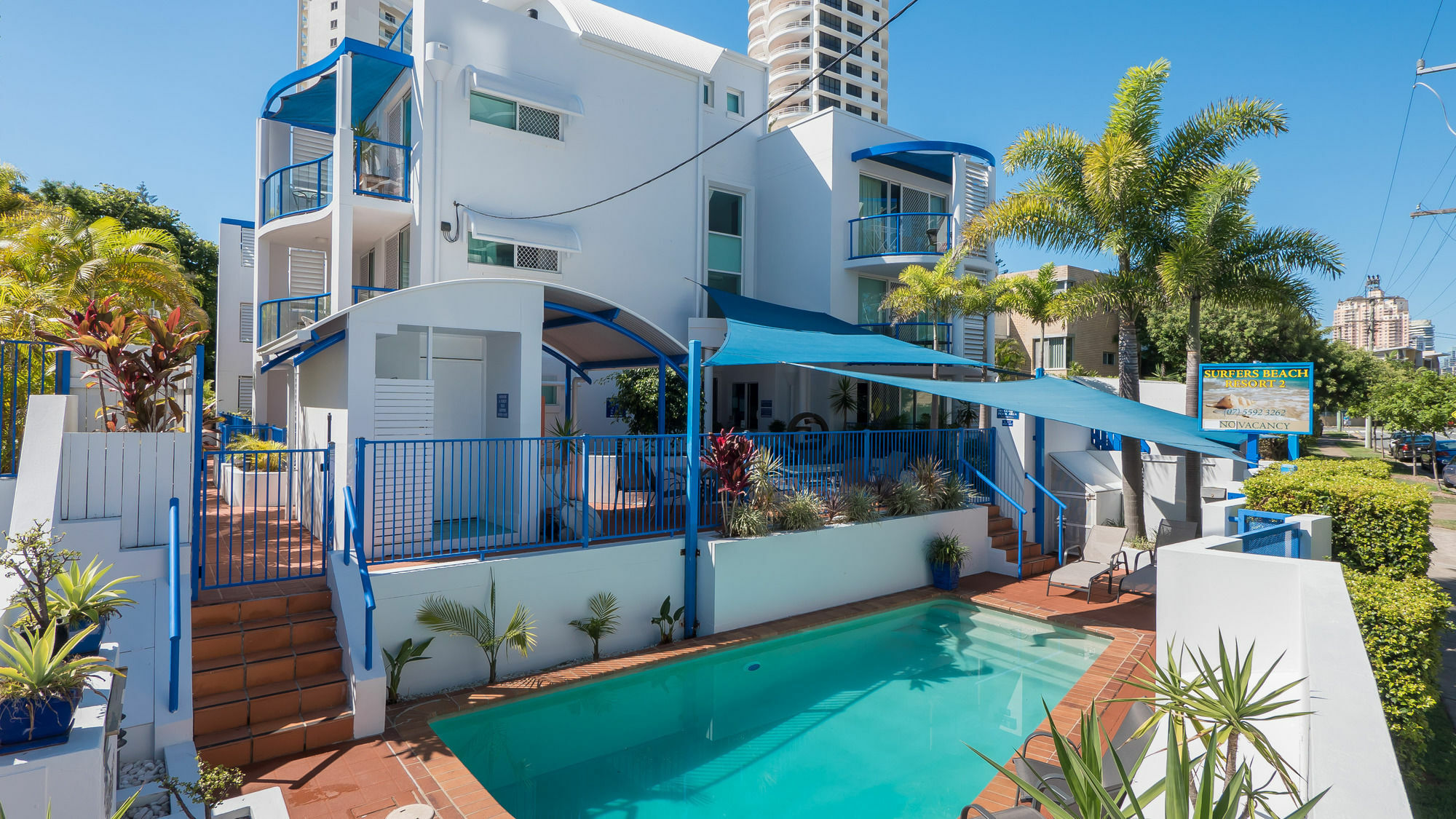 Surfers Beach Resort 2 Серферс Парадайс Экстерьер фото